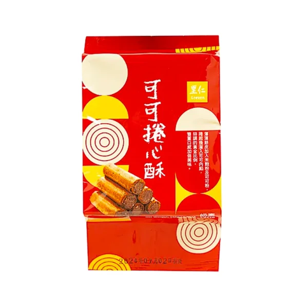里仁可可捲心酥