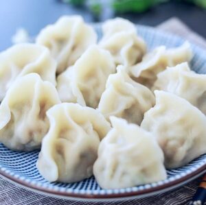 阿婆素厨高丽菜豆腐素饺