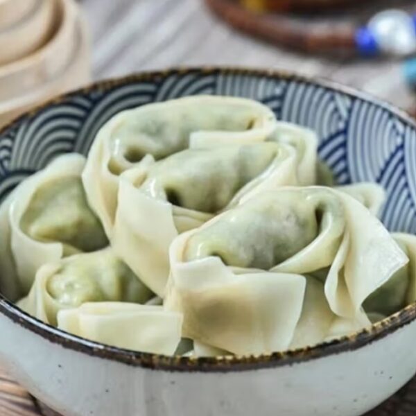 阿婆素厨青菜马蹄馄饨