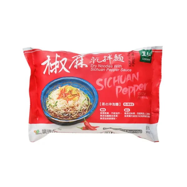 里仁椒麻乾拌麵